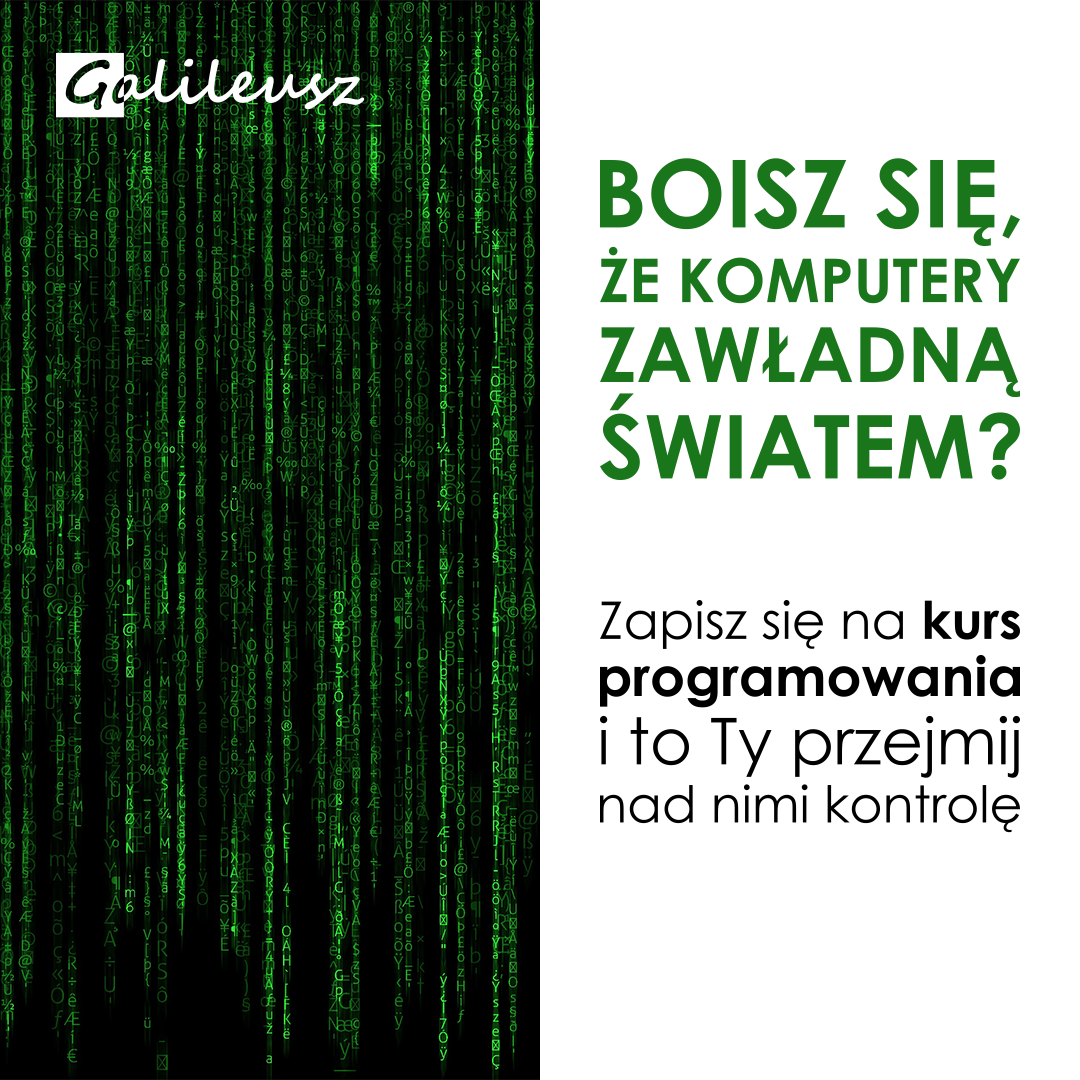 Nowość w Galileusz Toruń: Kursy Programowania!